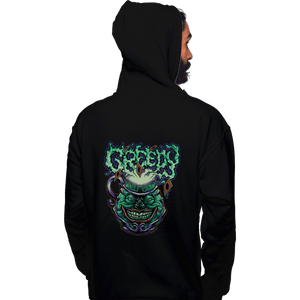 Secret_Shirts Pullover Hoodies, Unisex / Small / Black Pot Of Greed Card
