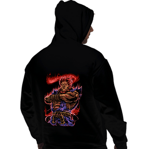 Secret_Shirts Pullover Hoodies, Unisex / Small / Black Akuma Fighter