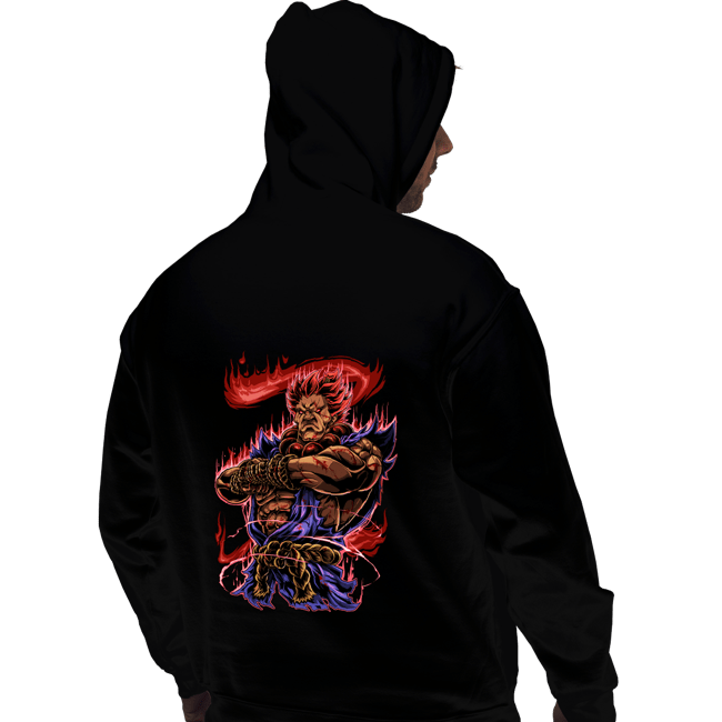 Secret_Shirts Pullover Hoodies, Unisex / Small / Black Akuma Fighter