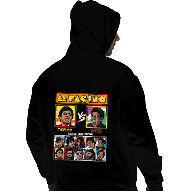 Shirts Pullover Hoodies, Unisex / Small / Black Pacino Fighter