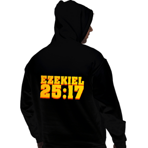 Secret_Shirts Pullover Hoodies, Unisex / Small / Black Ezekiel 25:17