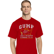 Load image into Gallery viewer, Daily_Deal_Shirts T-Shirts, Tall / Large / Red Gump Running
