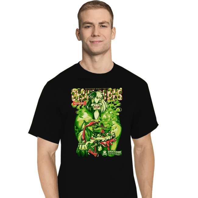 Daily_Deal_Shirts T-Shirts, Tall / Large / Black Cruel Bones