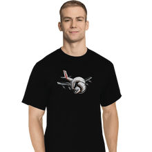 Load image into Gallery viewer, Secret_Shirts T-Shirts, Tall / Large / Black Airplane!
