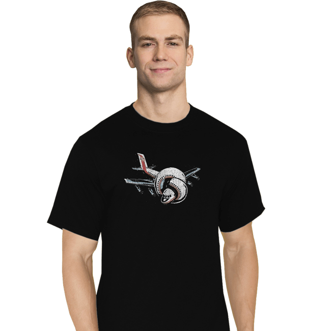Secret_Shirts T-Shirts, Tall / Large / Black Airplane!