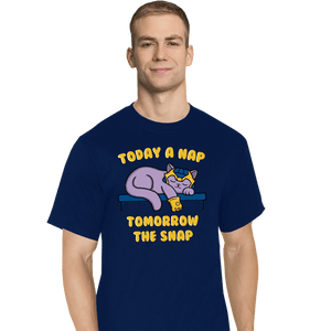 Shirts T-Shirts, Tall / Large / Navy Kitthanos!
