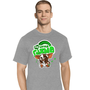 Secret_Shirts T-Shirts, Tall / Large / Sports Grey My Little Gizmo