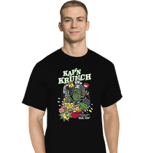 Load image into Gallery viewer, Daily_Deal_Shirts T-Shirts, Tall / Large / Black Kap&#39;n Krunch
