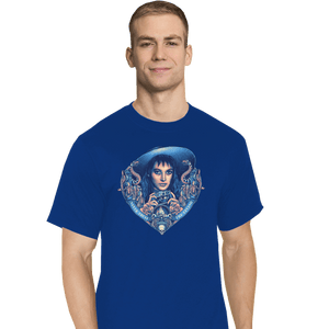 Daily_Deal_Shirts T-Shirts, Tall / Large / Royal Blue The Goth Bride
