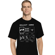 Load image into Gallery viewer, Daily_Deal_Shirts T-Shirts, Tall / Large / Black Select Game
