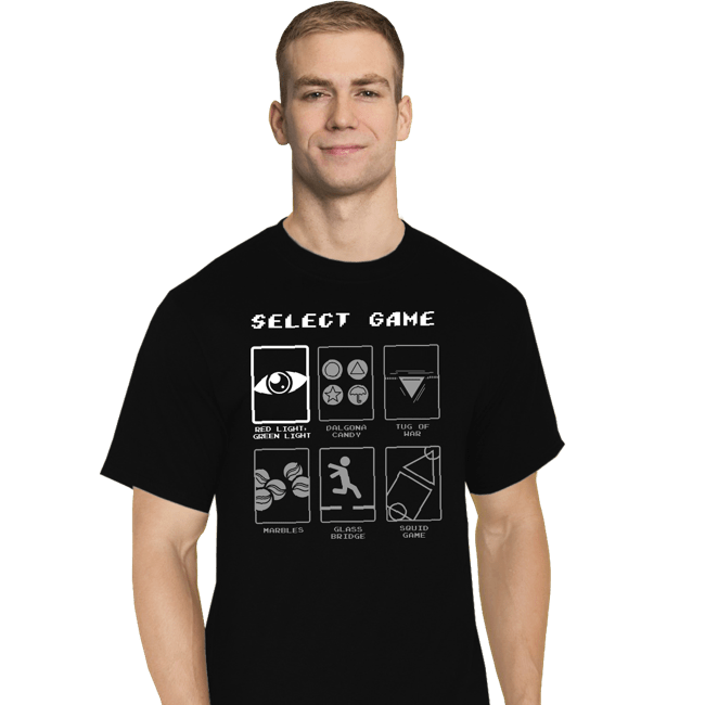 Daily_Deal_Shirts T-Shirts, Tall / Large / Black Select Game