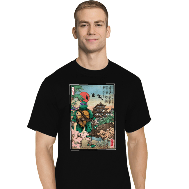 Daily_Deal_Shirts T-Shirts, Tall / Large / Black Rokushaku bo in Japan