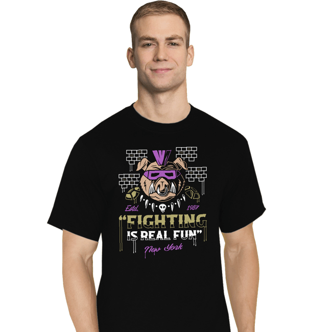 Shirts T-Shirts, Tall / Large / Black New York Punk Pig