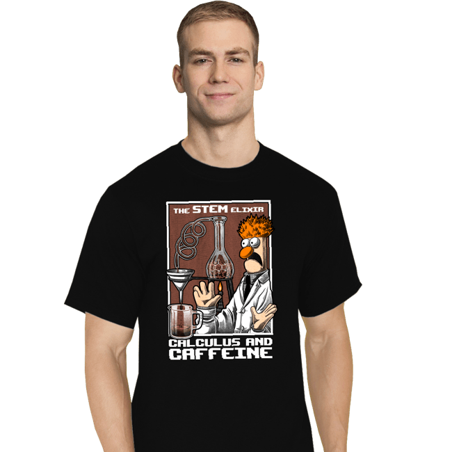Daily_Deal_Shirts T-Shirts, Tall / Large / Black The STEM Elixir