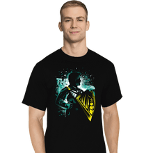 Load image into Gallery viewer, Daily_Deal_Shirts T-Shirts, Tall / Large / Black The Soldier Defender
