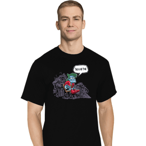 Daily_Deal_Shirts T-Shirts, Tall / Large / Black This Is Not Fine