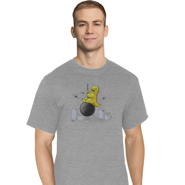Shirts T-Shirts, Tall / Large / Sports Grey Wrecking Ball
