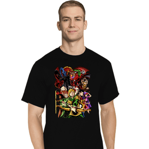 Shirts T-Shirts, Tall / Large / Black Cave Of Dragons