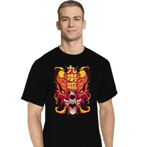 Secret_Shirts T-Shirts, Tall / Large / Black Kurama