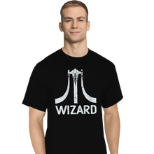 Load image into Gallery viewer, Secret_Shirts T-Shirts, Tall / Large / Black Wizard
