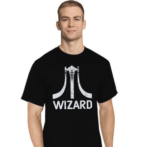 Secret_Shirts T-Shirts, Tall / Large / Black Wizard