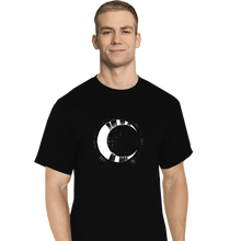 Load image into Gallery viewer, Daily_Deal_Shirts T-Shirts, Tall / Large / Black Moon Bust
