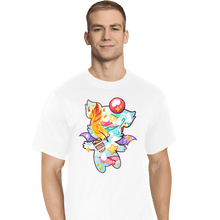 Load image into Gallery viewer, Shirts T-Shirts, Tall / Large / White Magical Silhouettes - Moogle

