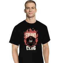 Load image into Gallery viewer, Daily_Deal_Shirts T-Shirts, Tall / Large / Black Fireball club
