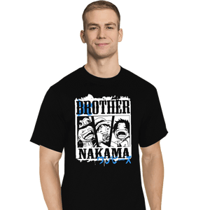 Shirts T-Shirts, Tall / Large / Black Brother Nakama