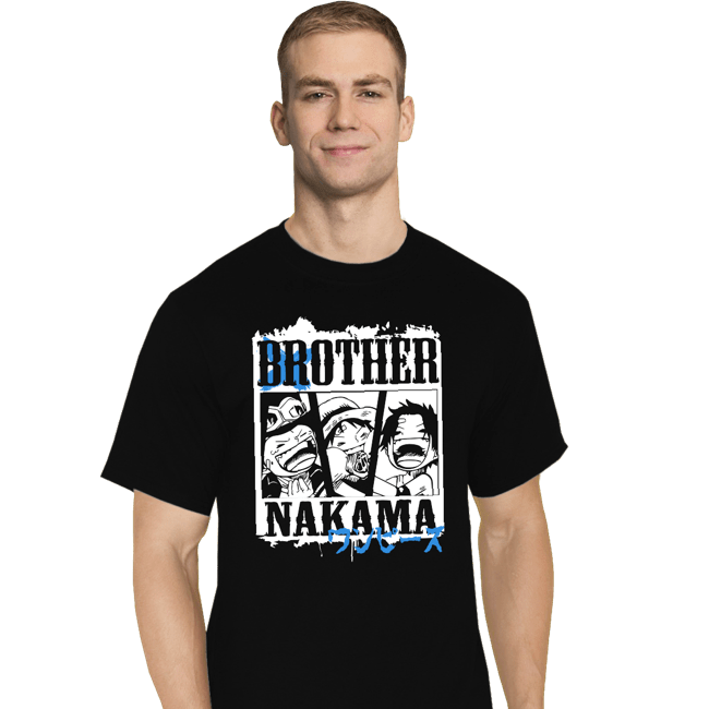 Shirts T-Shirts, Tall / Large / Black Brother Nakama