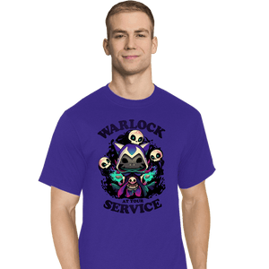 Daily_Deal_Shirts T-Shirts, Tall / Large / Royal Blue Warlock's Call