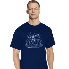 Load image into Gallery viewer, Secret_Shirts T-Shirts, Tall / Large / Navy Big Apple Three AM
