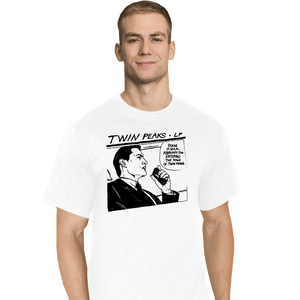 Secret_Shirts T-Shirts, Tall / Large / White The Twin Peaks LP