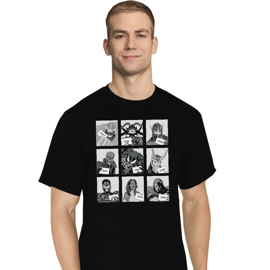 Shirts T-Shirts, Tall / Large / Black Marvillains