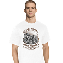 Load image into Gallery viewer, Shirts T-Shirts, Tall / Large / White Teenage Mountain
