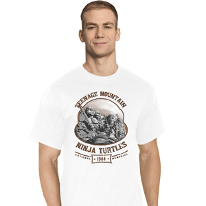 Shirts T-Shirts, Tall / Large / White Teenage Mountain