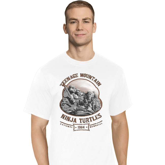 Shirts T-Shirts, Tall / Large / White Teenage Mountain