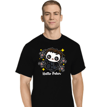 Load image into Gallery viewer, Shirts T-Shirts, Tall / Large / Black Hello Peter
