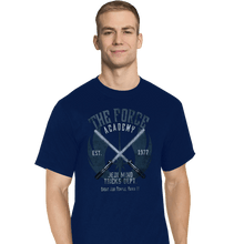 Load image into Gallery viewer, Daily_Deal_Shirts T-Shirts, Tall / Large / Navy The Force Academy
