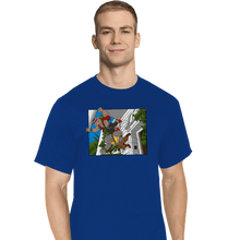 Load image into Gallery viewer, Daily_Deal_Shirts T-Shirts, Tall / Large / Royal Blue Thrown Out
