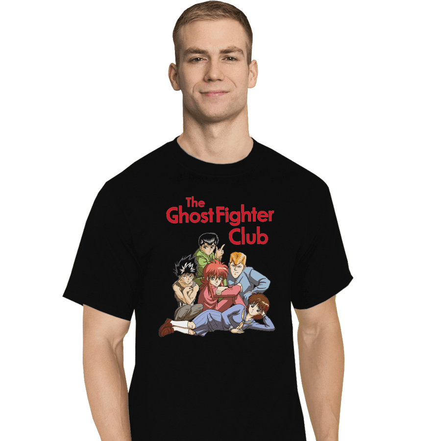 Shirts T-Shirts, Tall / Large / Black The Ghost Fighter Club