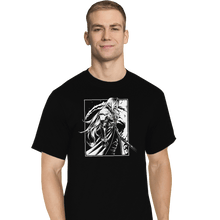 Load image into Gallery viewer, Shirts T-Shirts, Tall / Large / Black The Man In The Black Cape
