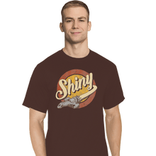 Load image into Gallery viewer, Shirts T-Shirts, Tall / Large / Black Shiny
