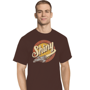 Shirts T-Shirts, Tall / Large / Black Shiny