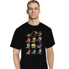 Load image into Gallery viewer, Secret_Shirts T-Shirts, Tall / Large / Black Evolutions Of King Monkey
