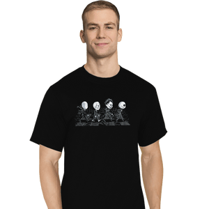 Shirts T-Shirts, Tall / Large / Black Black Scrawny Road