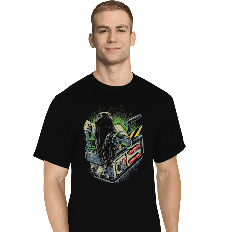 Shirts T-Shirts, Tall / Large / Black Trapped Ghost