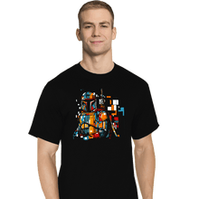 Load image into Gallery viewer, Daily_Deal_Shirts T-Shirts, Tall / Large / Black The Mondrianlorian
