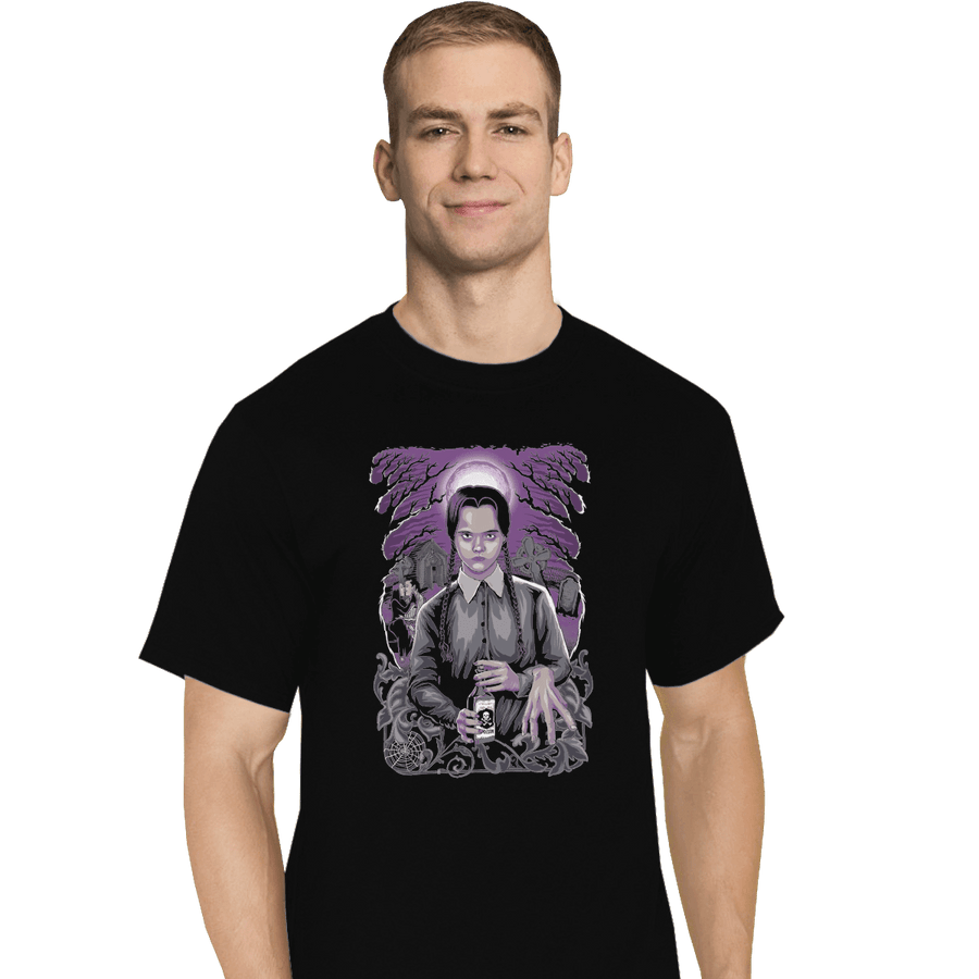 Shirts T-Shirts, Tall / Large / Black The Addams Family