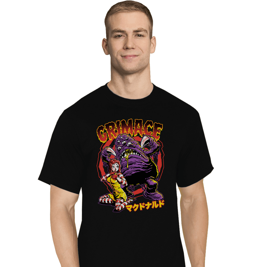Shirts T-Shirts, Tall / Large / Black Grimace